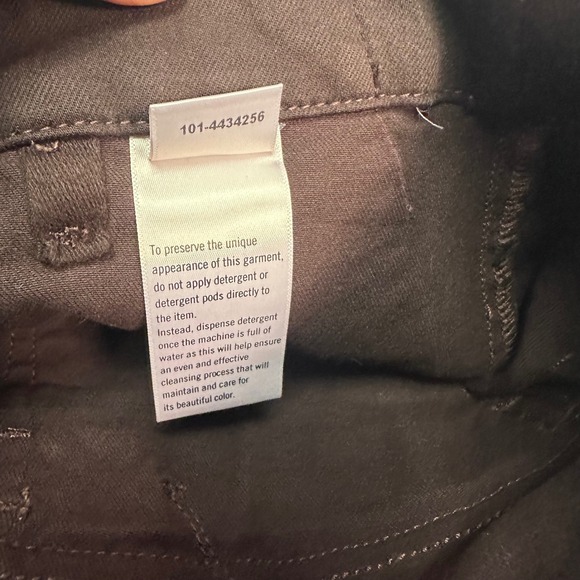 Paige Mayslie Jogger Pants Vintage Black Cherry Burgundy Size 31 NWT - Picture 10 of 10